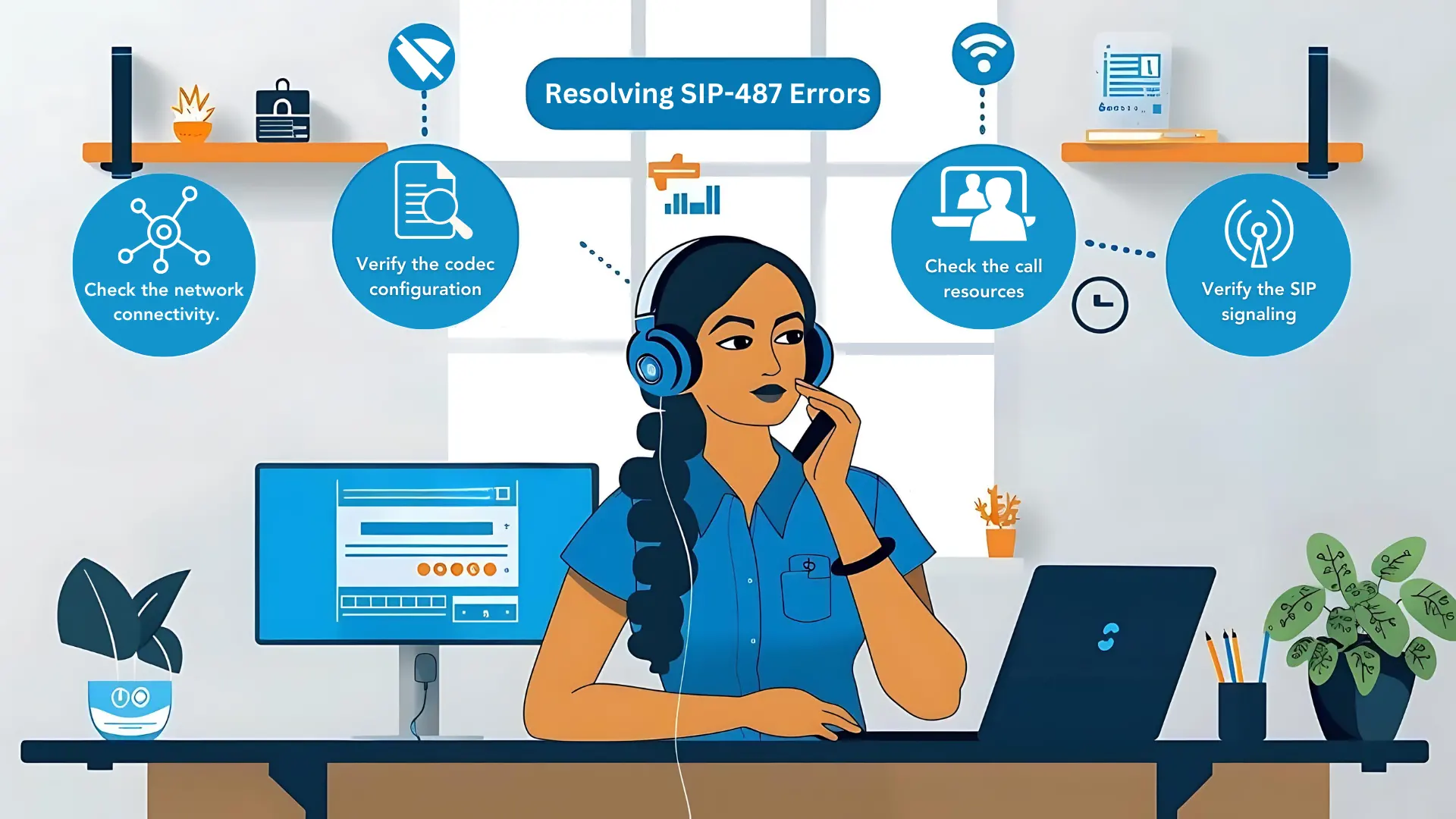 Resolving SIP-487 Request Terminated Errors 