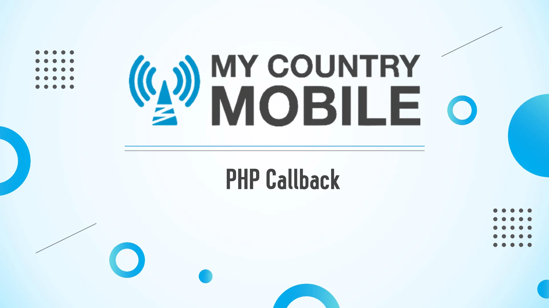 Read more about the article PHP Callback